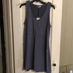Size L Z Supply suede dress. Never worn.